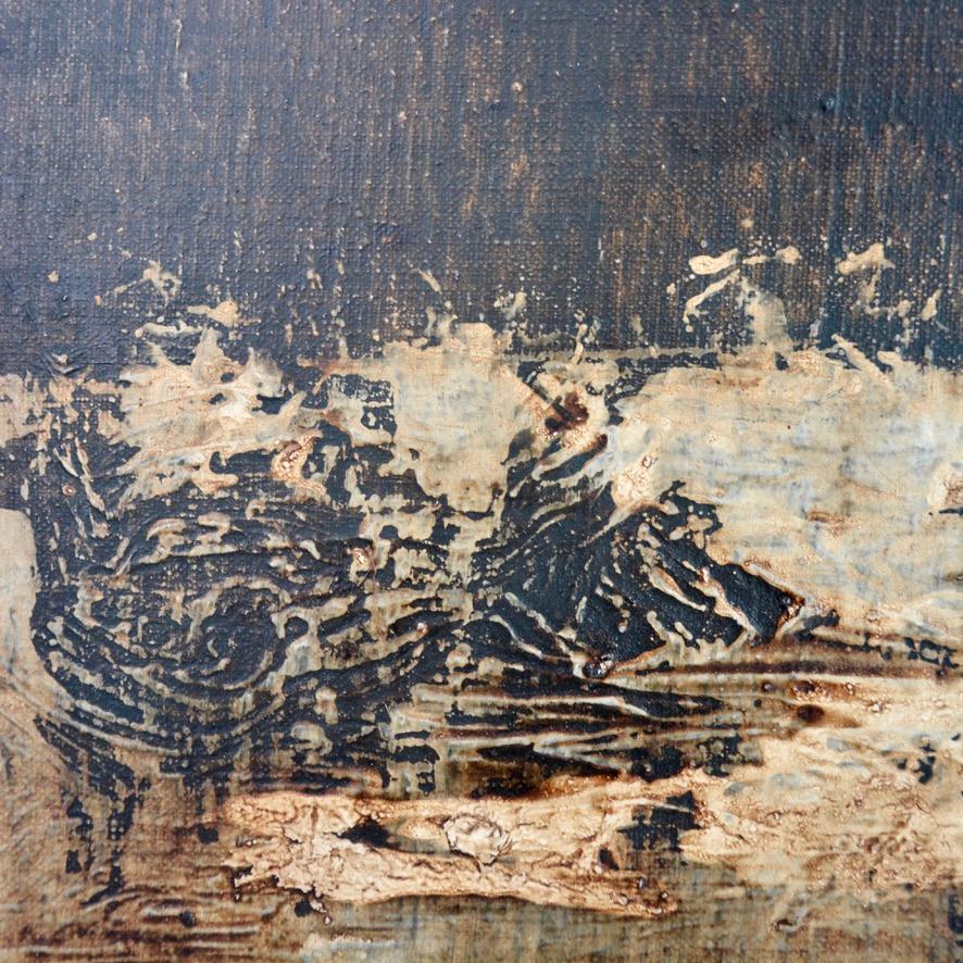 Arte astratta contemporanea francese di J.-L. Veret - Non Lieu II - Painting di Jean-Luc Veret