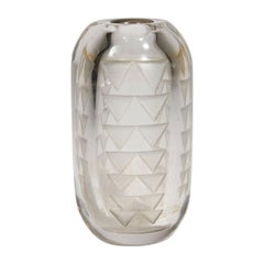 Vintage Jean Luce, Little Cylindrical Vase, circa 1930