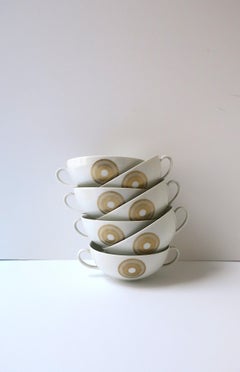 Ciotola in porcellana di Jean Luce, Modernismo del Medioevo, Francese, Tedesco, 7 Disponibile