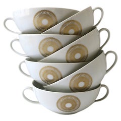 Ciotola in porcellana di Jean Luce, Modernismo del Medioevo, Francese, Tedesco, 7 Disponibile