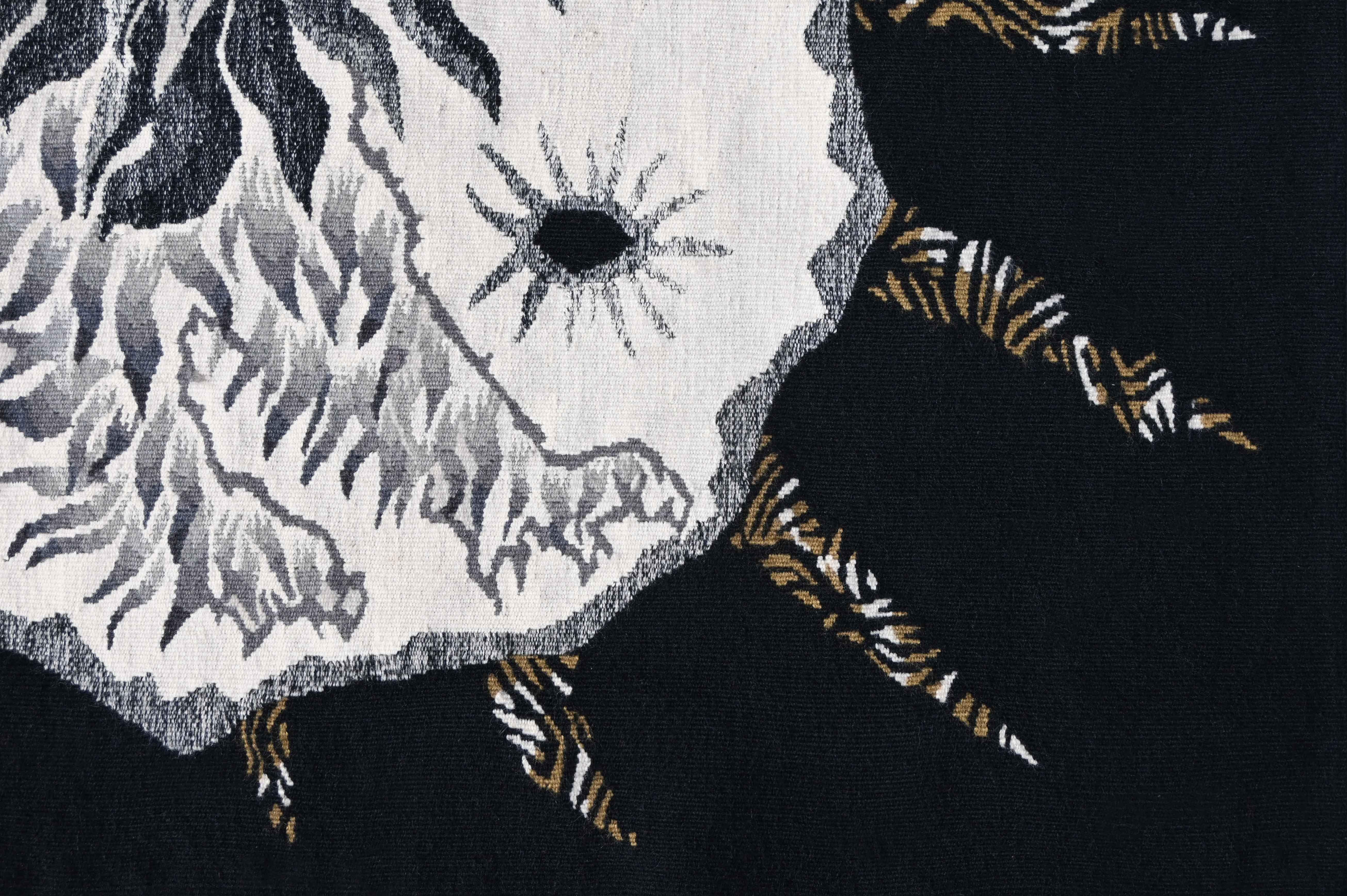 Jean Lurçat, Aubusson Tapestry, Tabard Workshop - Zodiac Usa - No. 1595
Artist: Jean Lurçat, Zodiaque Usa
Period: 20th century
Style: Design 50's and 60's
Condition: Perfect condition
Material: Wool
Width: 118 cm
Height: 84 cm
Depth: 0.5 cm

This