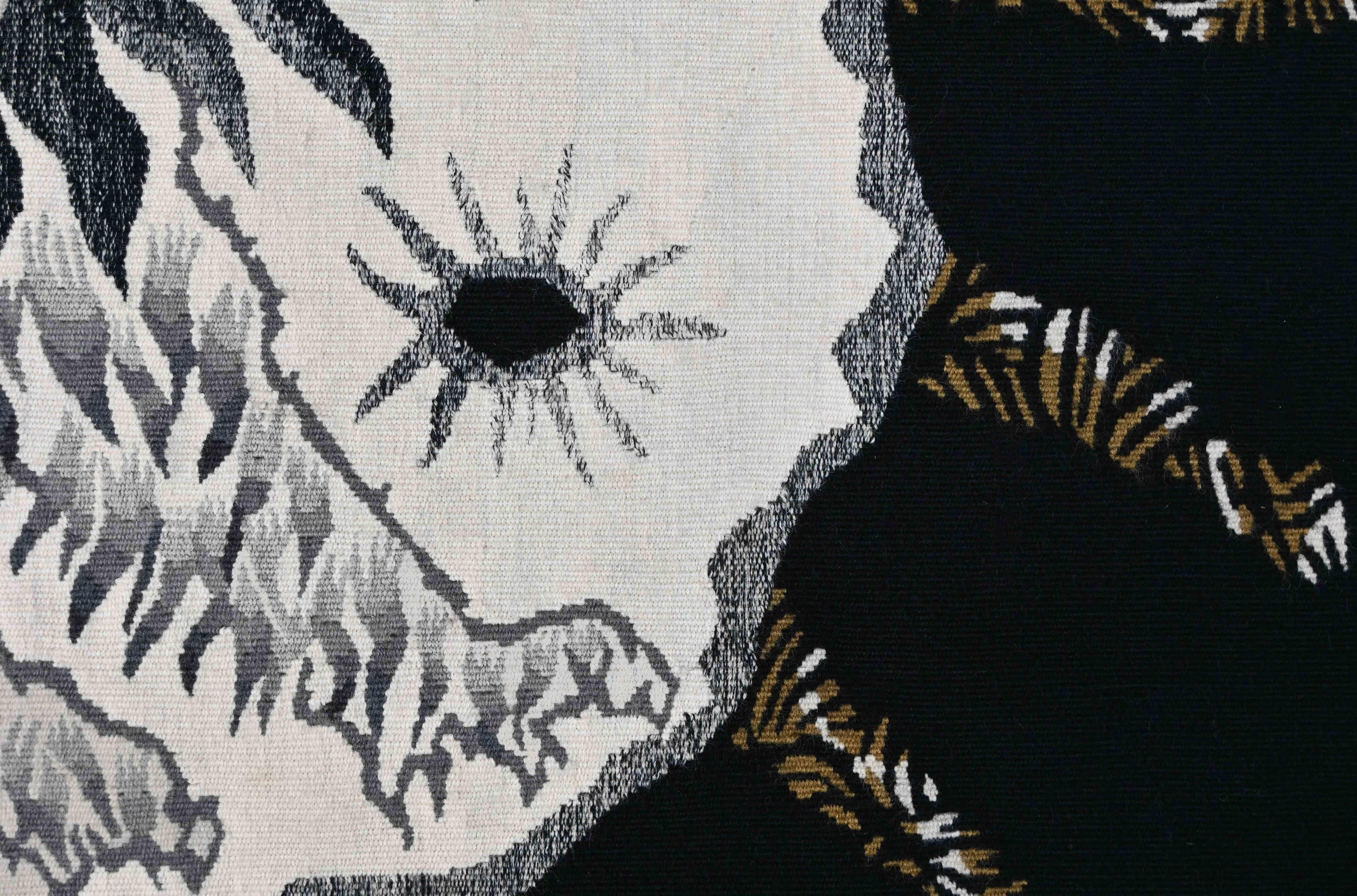 Jean Lurçat, Aubusson Tapestry, Tabard Workshop - Zodiac Usa - No. 1595 In Excellent Condition For Sale In Paris, FR