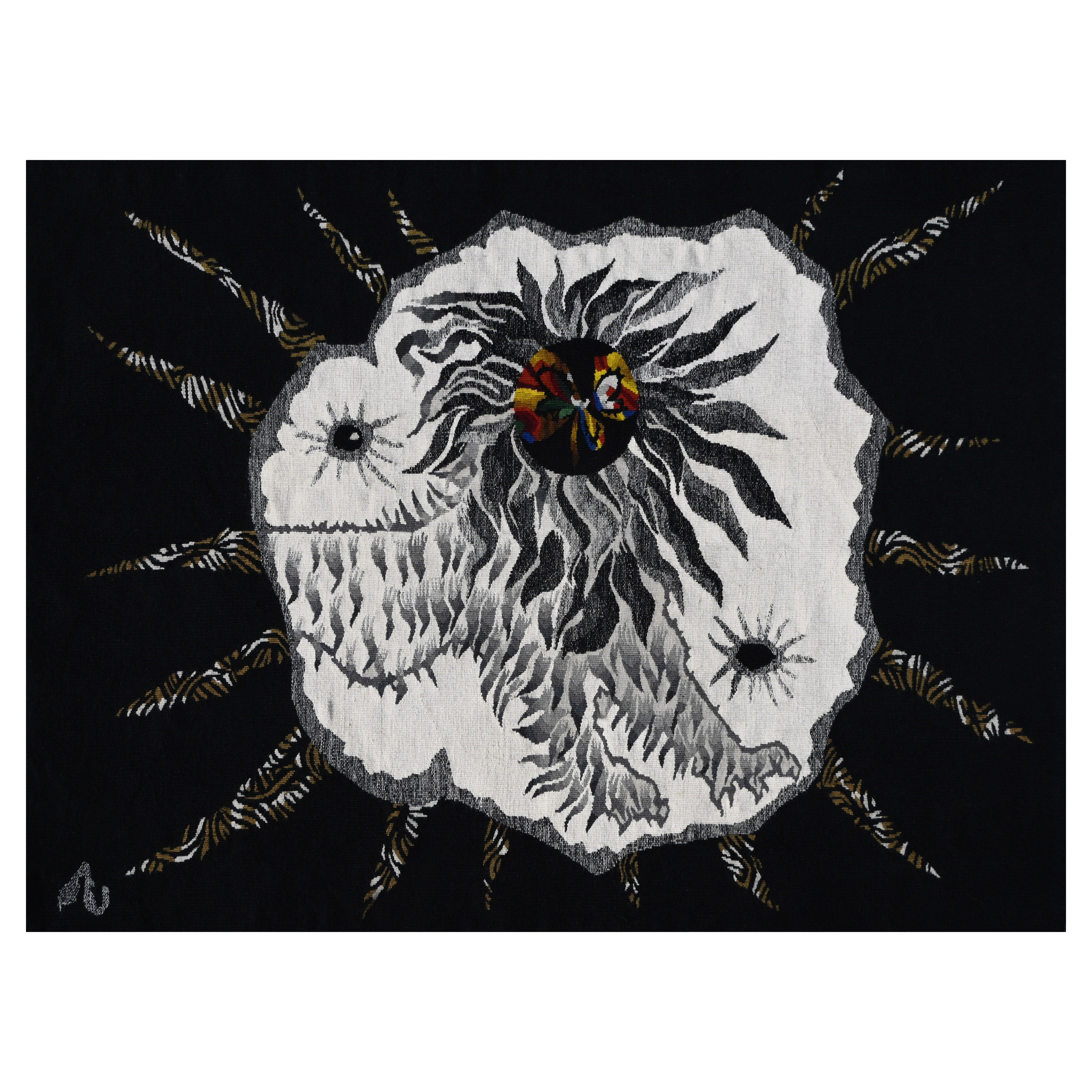 Jean Lurçat, Wandteppich aus Aubusson, Werkstatt Tabard - Zodiac Usa - Nr. 1595