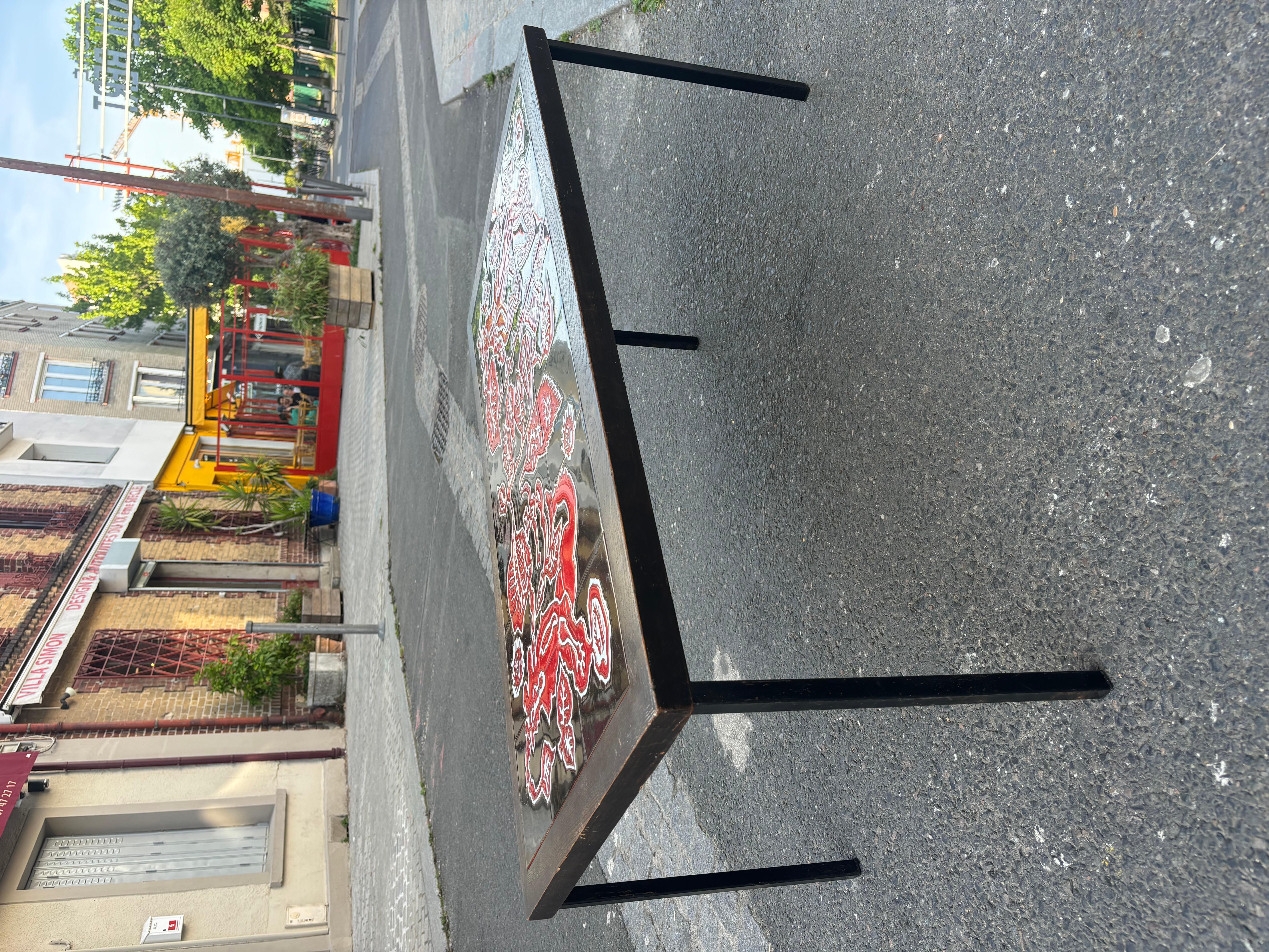 Milieu du XXe siècle Table basse lurcat pour Saint Vincens en vente