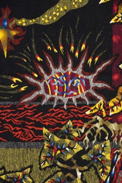 Jean Lurçat "Eaux Libres" Aubusson Wool Tapestry