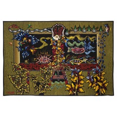 Jean Lurçat "Eaux Libres" Aubusson Wool Tapestry