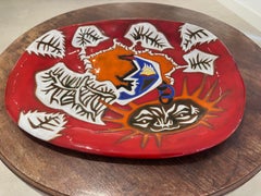 Jean Lurcat Grand plat forme libre