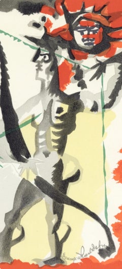 Jean Lurcat, Omaggio a Dufy, da Lettera al mio pittore Raoul Dufy, 1965