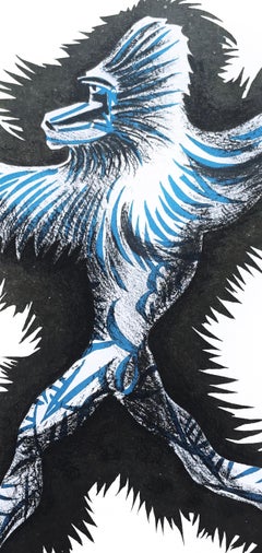 Jean Lurcat, Andalusian Monkey, from Animal Geography, 1975 (after)