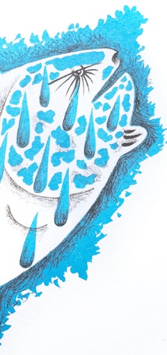 Jean Lurcat, Carp of the Moon, from Animal Geography, 1975 (after)