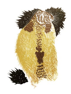 Jean Lurcat, Marmot of Anzeindaz, from Animal Geography, 1975 (after)