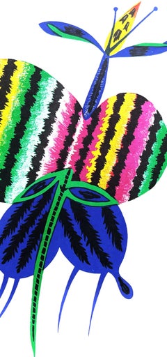 Jean Lurcat, Monagesque Butterfly, from Animal Geography, 1975 (after)