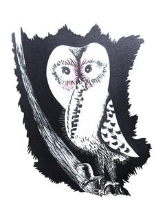 Jean Lurcat, Eule der guten Hoffnung, aus Animal Geography, 1975 (nach)