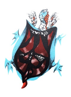 Jean Lurcat, Turtle of the Ardennes, from Animal Geography, 1975 (after)
