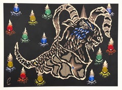 lithograph - Signs of the Zodiac: Aries