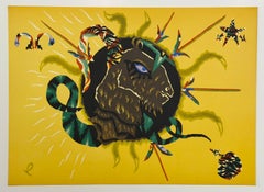 lithograph - Signs of the Zodiac: Capricorn