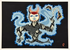 lithographie - Les signes du zodiaque : la Vierge