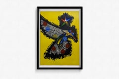 Lithographie Originale de Jean Lurçat des années 50 - Le Colibri