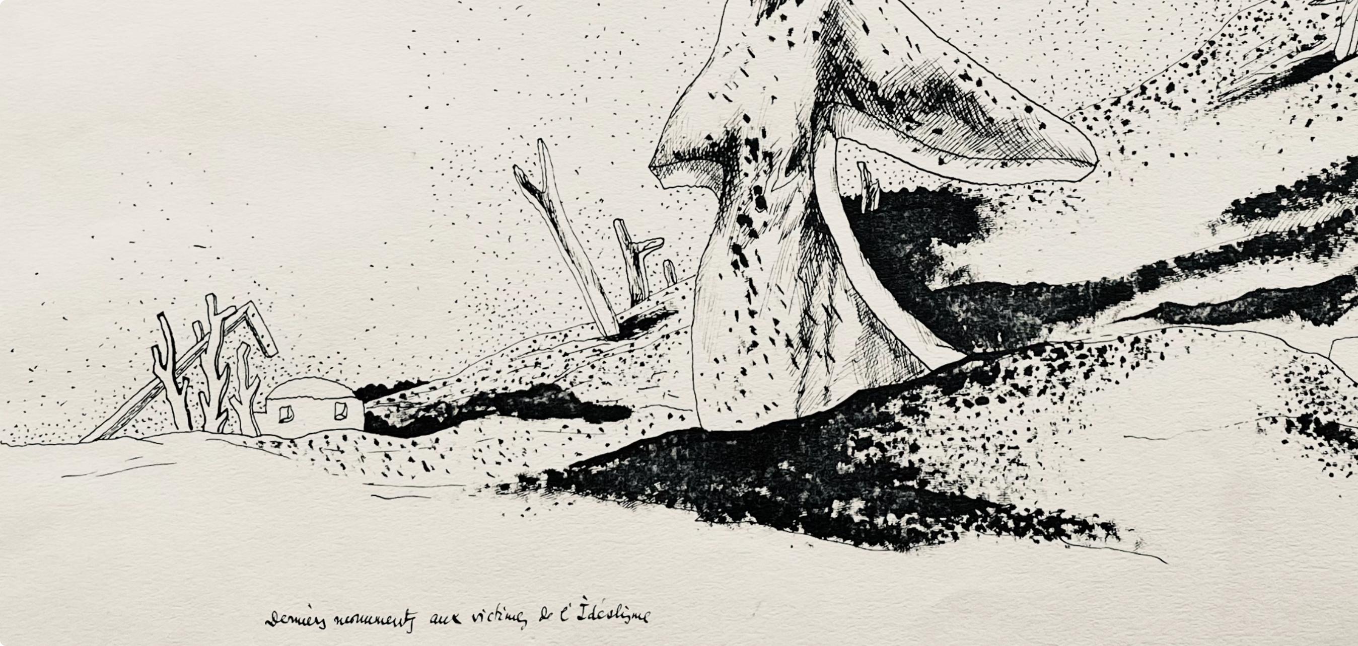 Lithograph on vélin paper. Unsigned and unnumbered, as issued. Good condition. Published by Aux Éditions Jeanne Bucher, Paris, 1933; printed by F. Duval, February 20, 1933. Notes: From the volume, Jean Lurçat huit dessins à la plume reproduits en