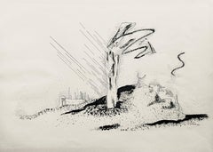 Lurçat, s.o.s., huit dessins à la plume (après)
