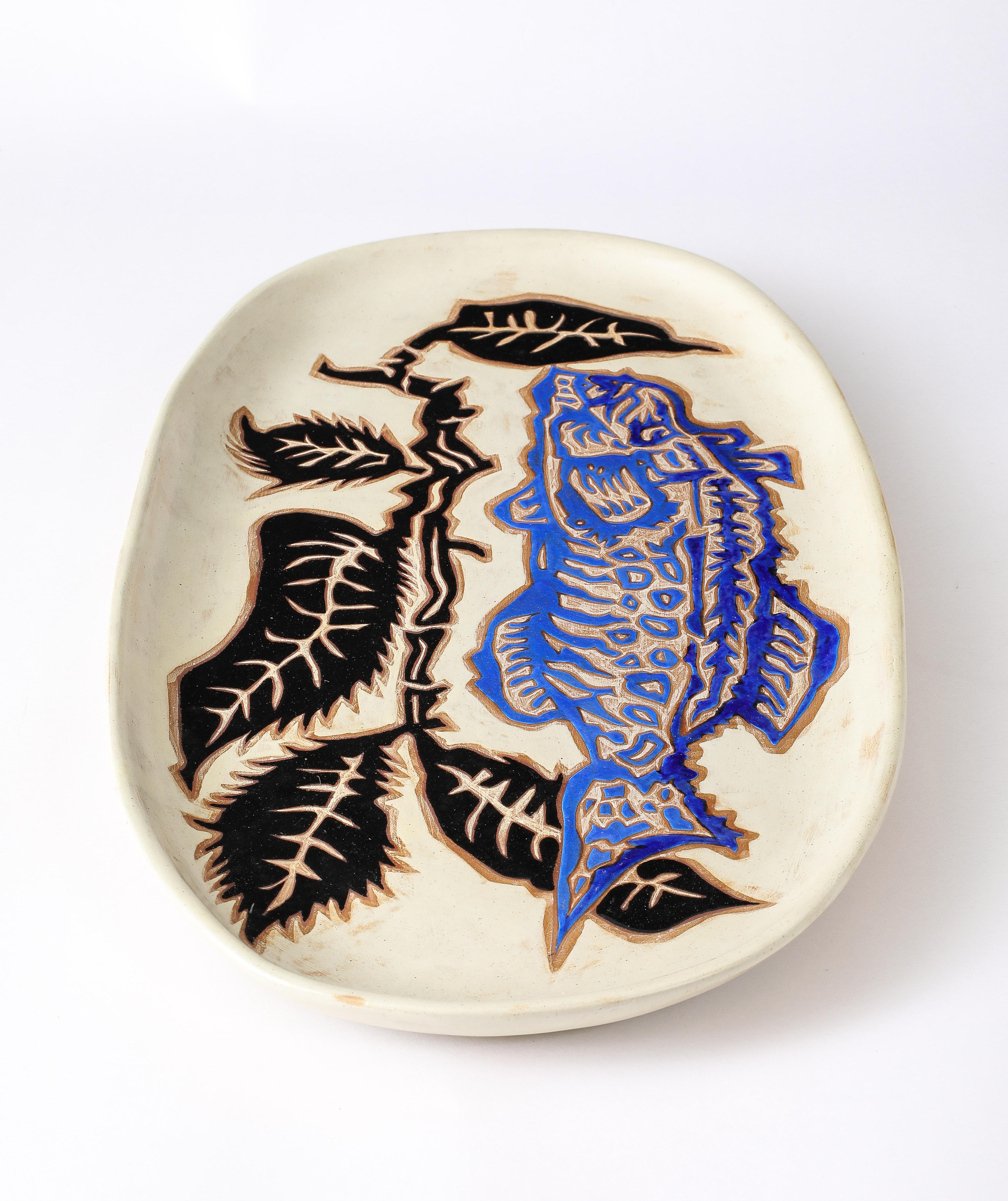 20th Century Jean Lurçat Vessel, France 1950's For Sale