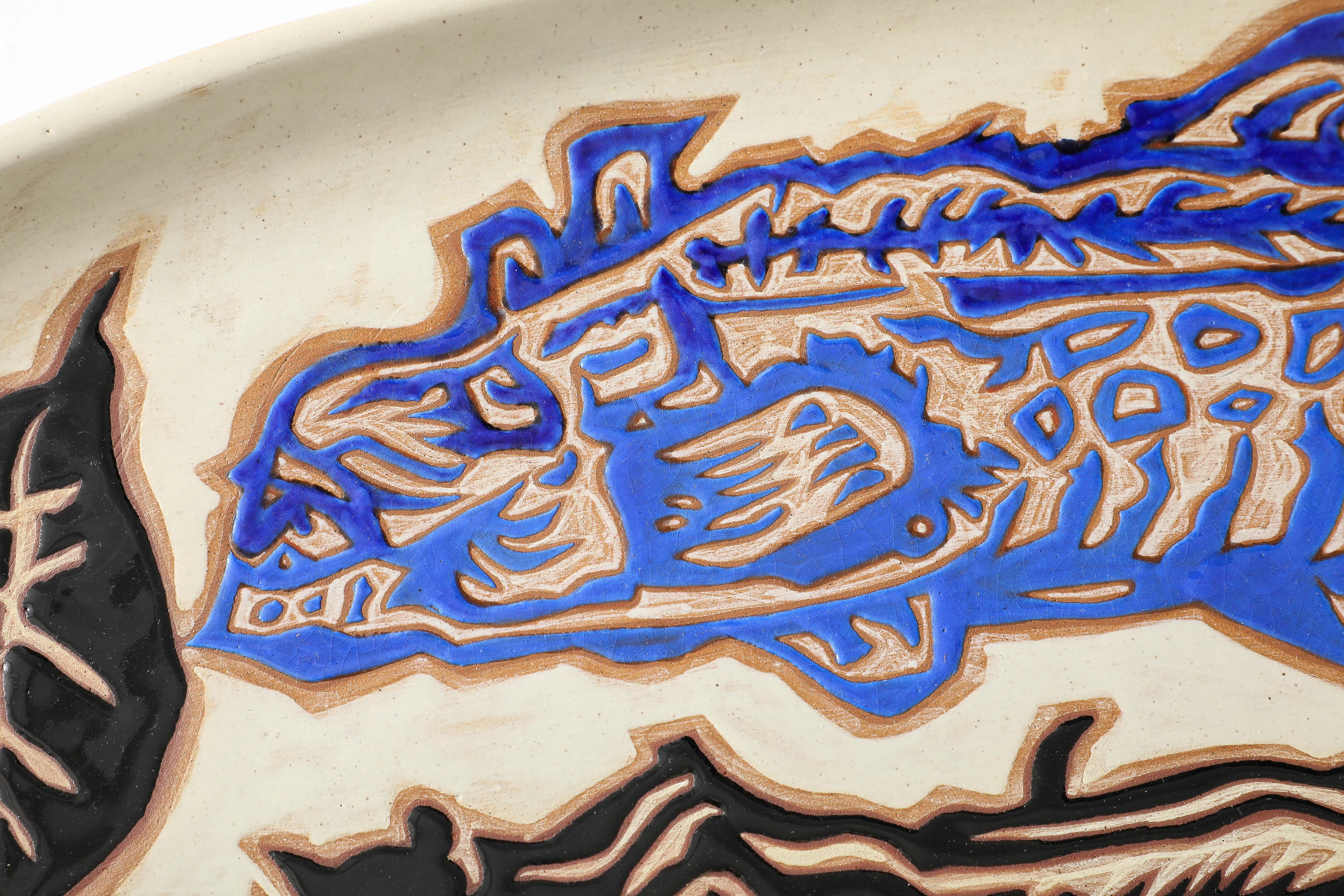 Jean Lurçat Vessel, France 1950's For Sale 2