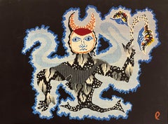 Jean Lurçat, Virgo from the Zodiac Series, Original Colour Screenprint, 1959