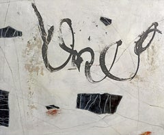 Connections, Mixed Media on Wood Panel