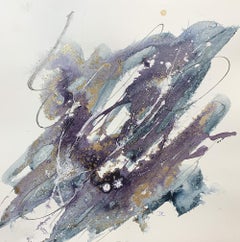Ätherisch, Mischtechnik auf Aquarellpapier