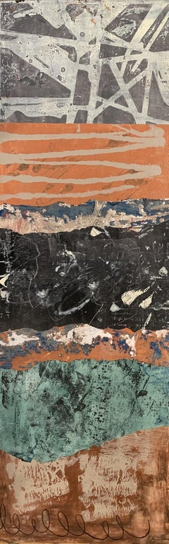 Harmony In Chaos II, Mixed Media on Wood Panel