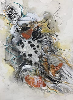 Labyrinth, Mixed Media on Watercolor Paper
