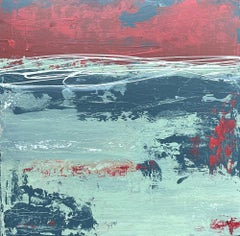 A Sense Of Energy, Malerei, Acryl auf Holzplatte