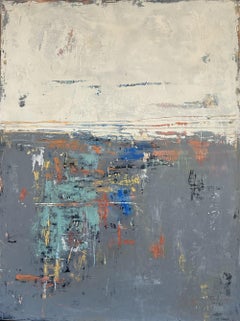 Drifting Threads, Painting, Acrylic on Wood Panel