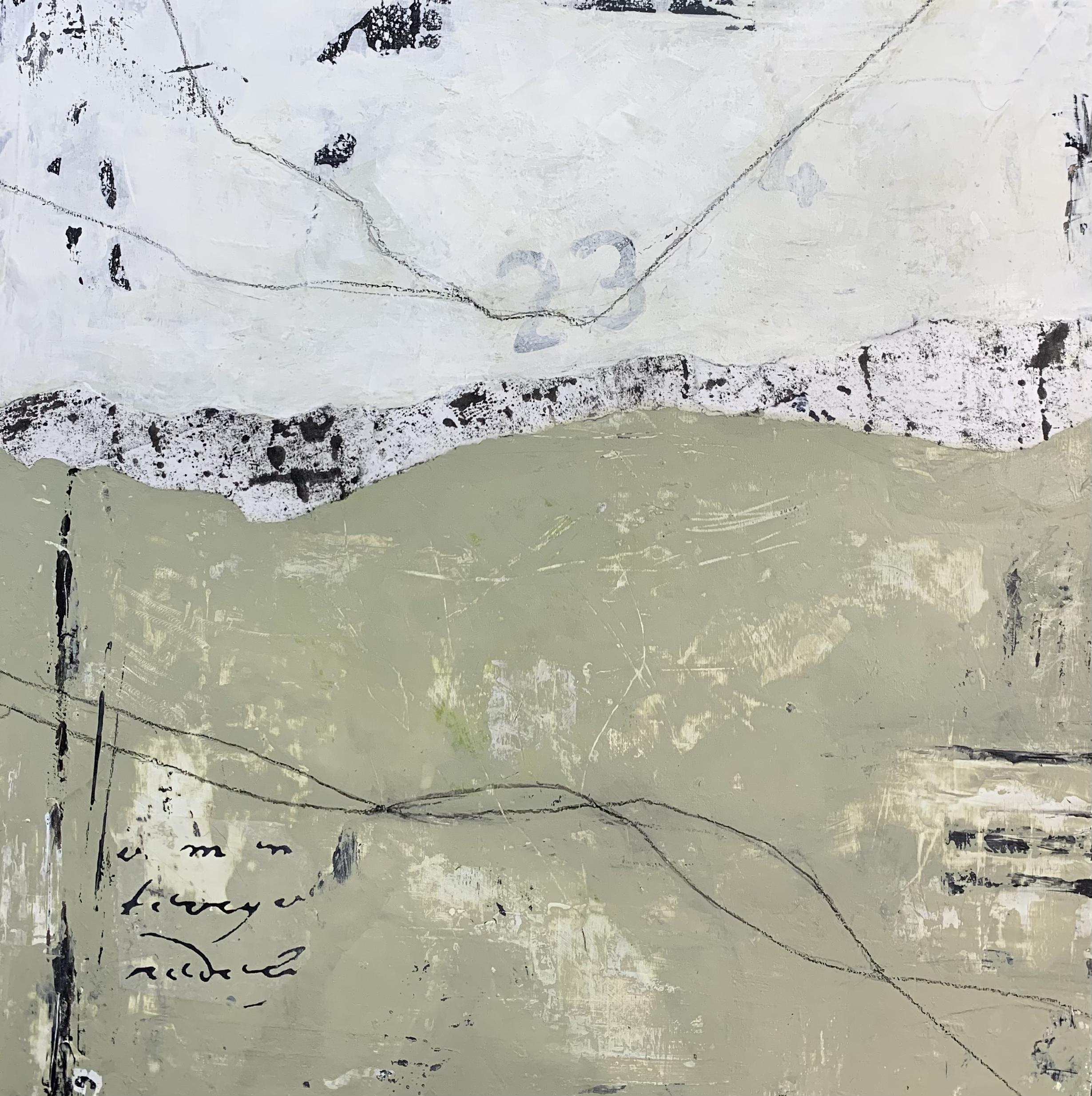 Das Tal, Malerei, Acryl auf Holzplatte