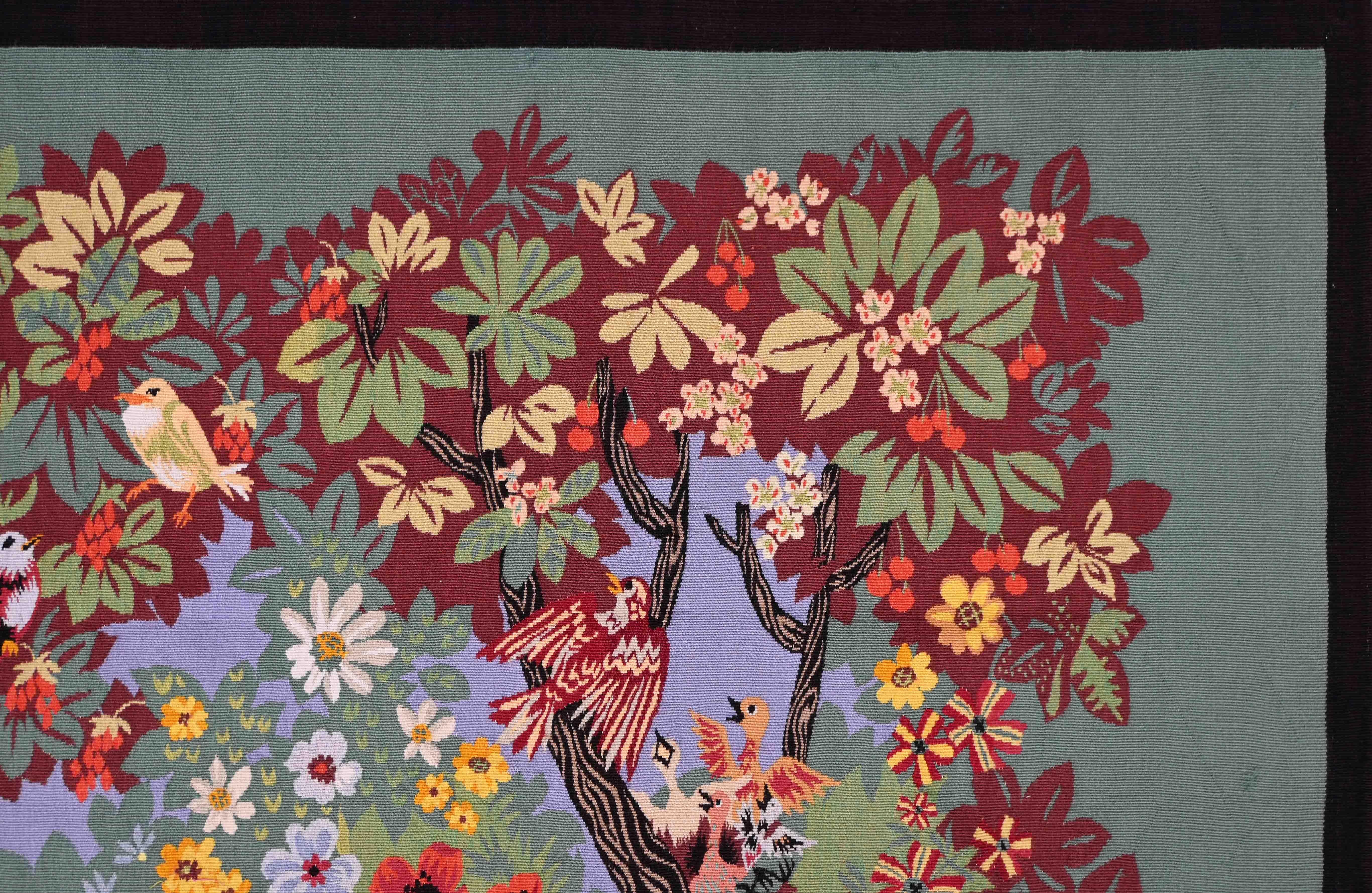 Künstler: Jean Lux (20. Jahrhundert)
Epoche: 20. Jahrhundert
Stil: Design 50er/60er Jahre
Zustand: Perfekter Zustand
MATERIAL: Wolle
Breite: 215 cm
Höhe: 170 cm
Tiefe: 0,5 cm

Wir sind ein französisches Familienunternehmen, das nur einen Steinwurf
