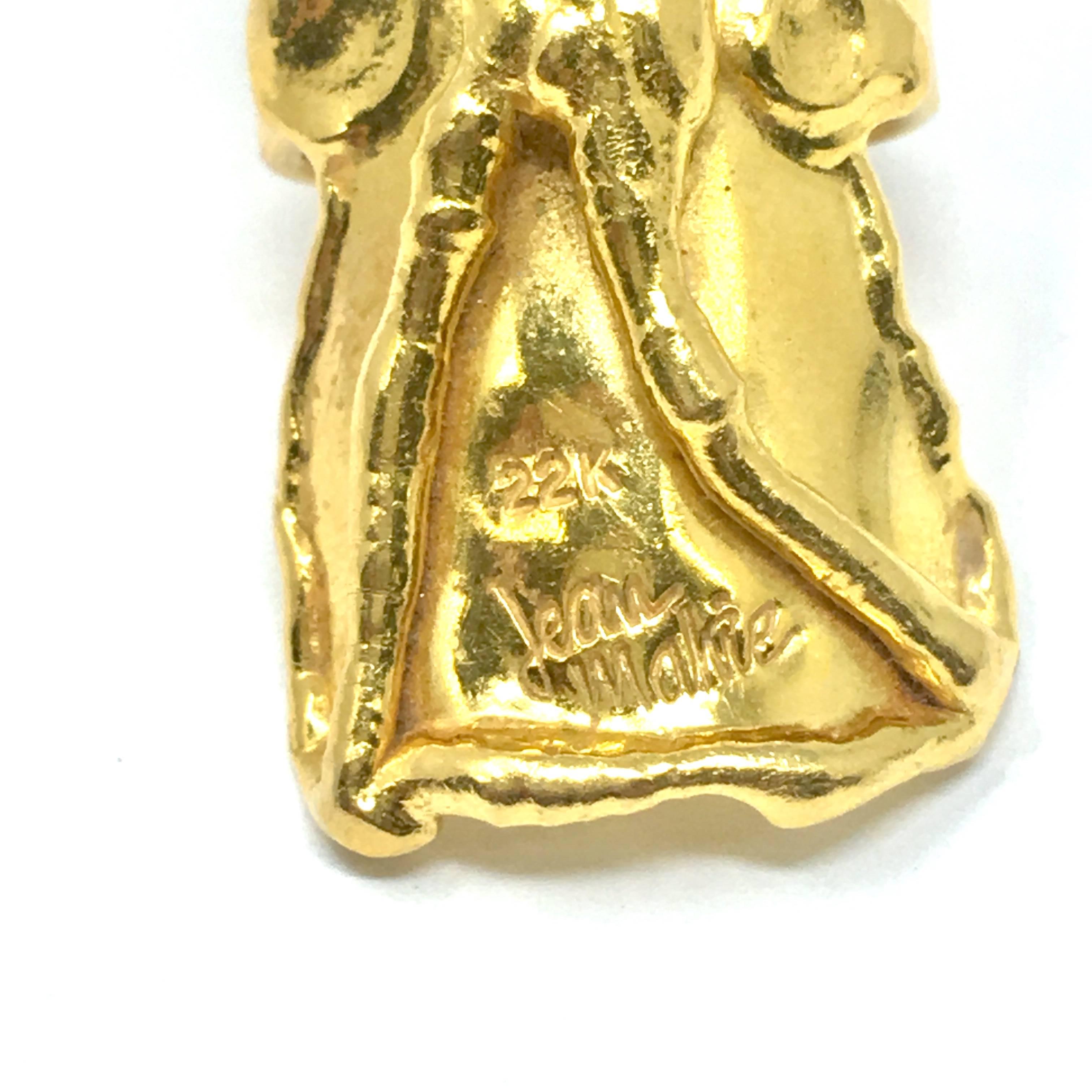 Women's Jean Mahie 22 Karat Yellow Gold Sculpture Ring