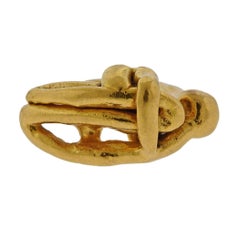 Jean Mahie Gold Figural Ring