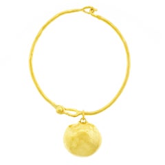 Vintage Jean Mahie Organo Chic High Karat Gold Necklace