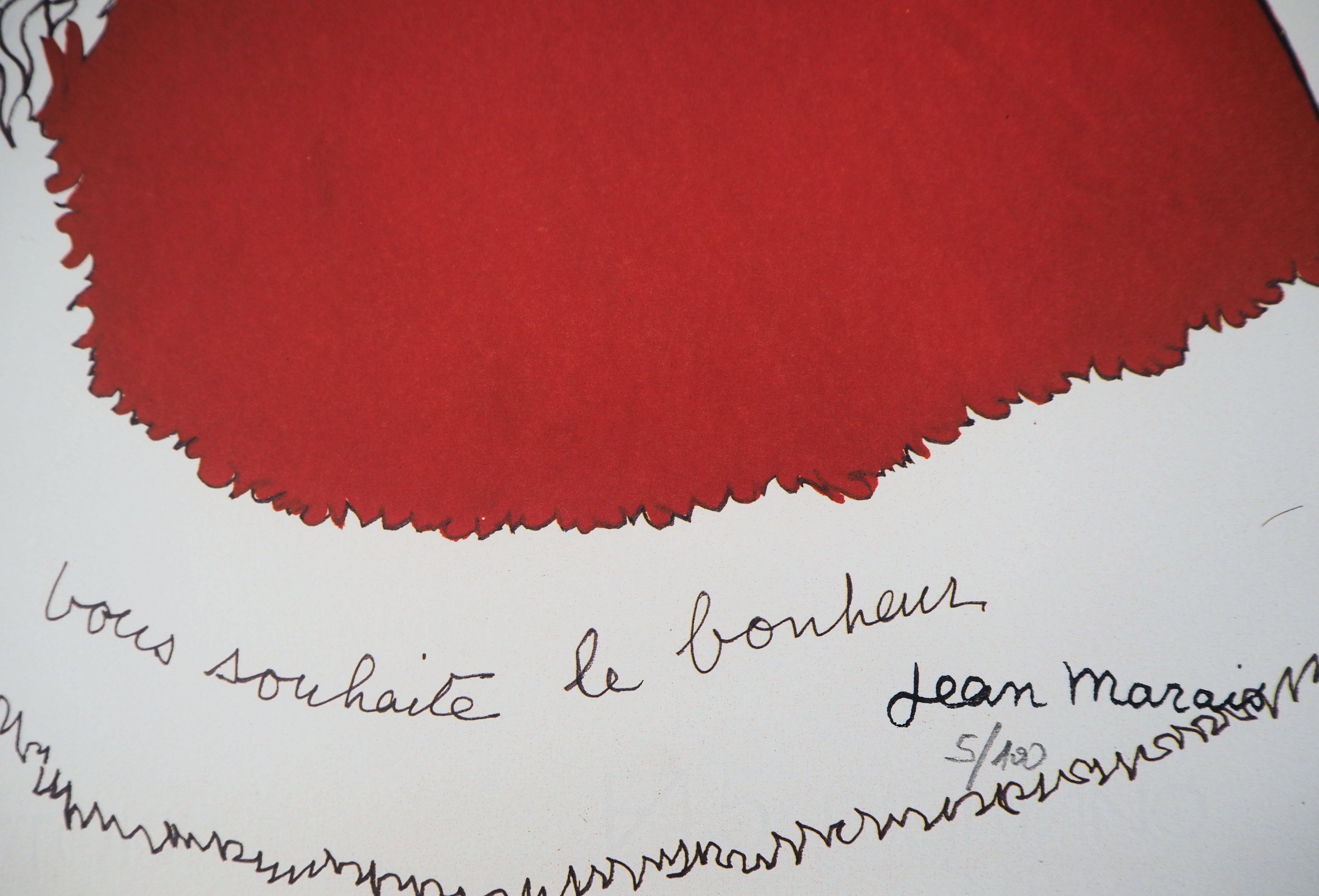 Jean Marais (1913 - 1998)
Natale : Babbo Natale 

Litografia originale
Firmato con il timbro dell'artista
(reca anche la firma stampata nel piatto)
Numerato / 100 copie
Su pergamena 70 x 50 cm (circa 28 x 20 pollici)

Condizioni eccellenti

Jean
