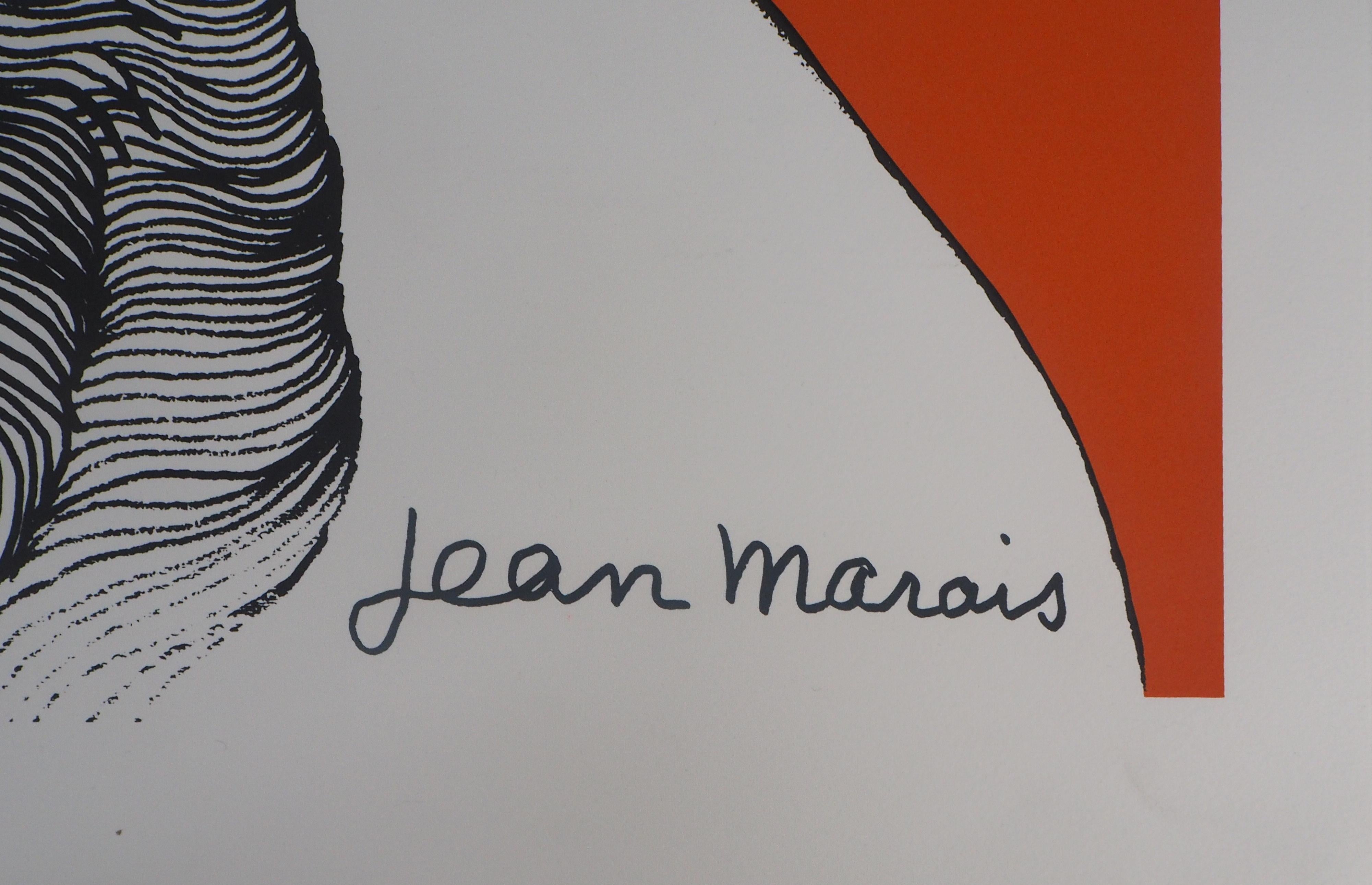 Jean Marais (1913 - 1998)
Horses 

Original lithograph
Signed with the stamp of the artist
(Also bears printed signature in the plate)
Numbered / 50 copies
On vellum 82 x 80 cm (c. 34 x 32inch)

Excellent condition

Jean Marais is a famous french