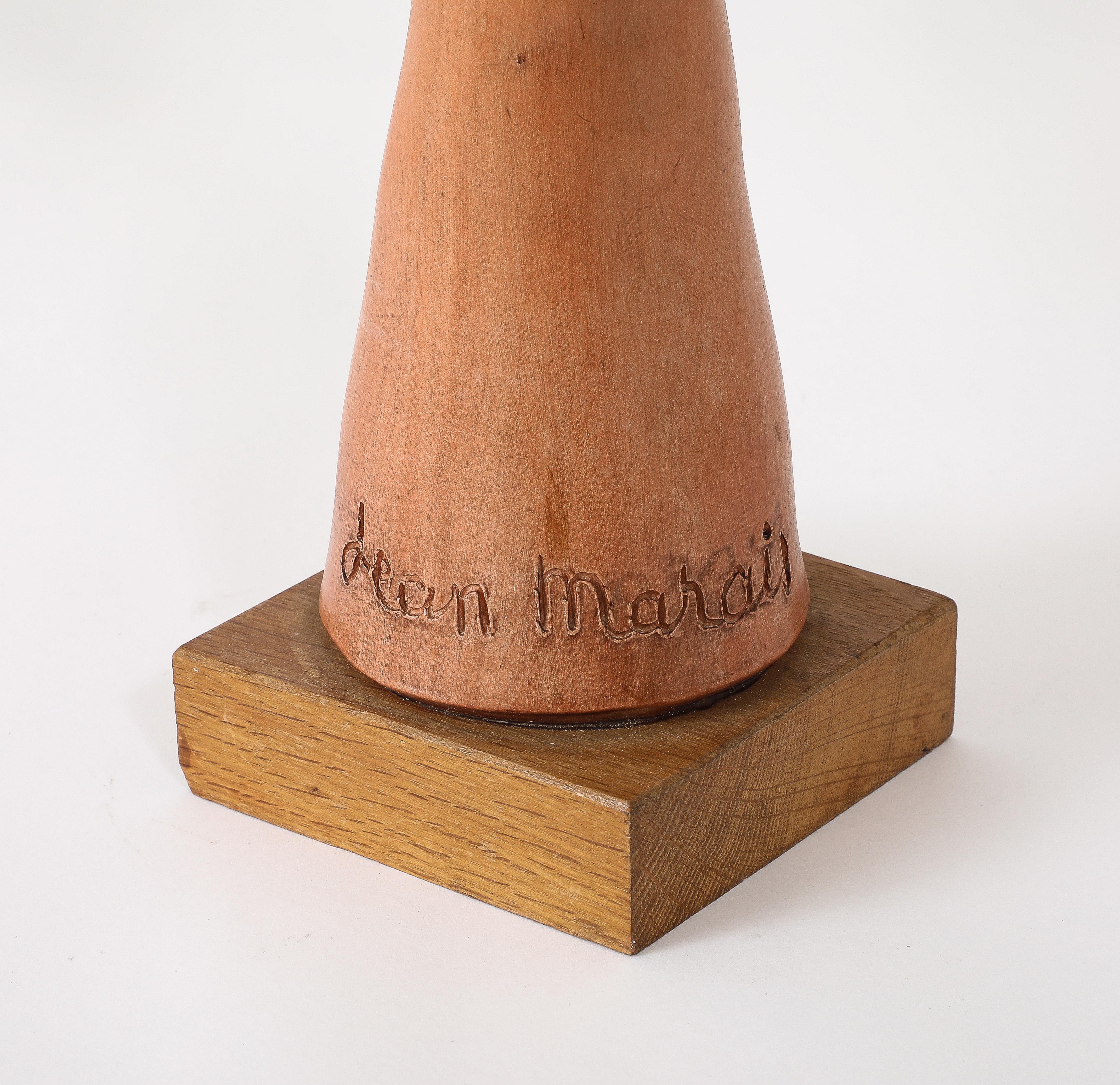 20th Century Jean Marais Hand Lamp, France 1950's For Sale