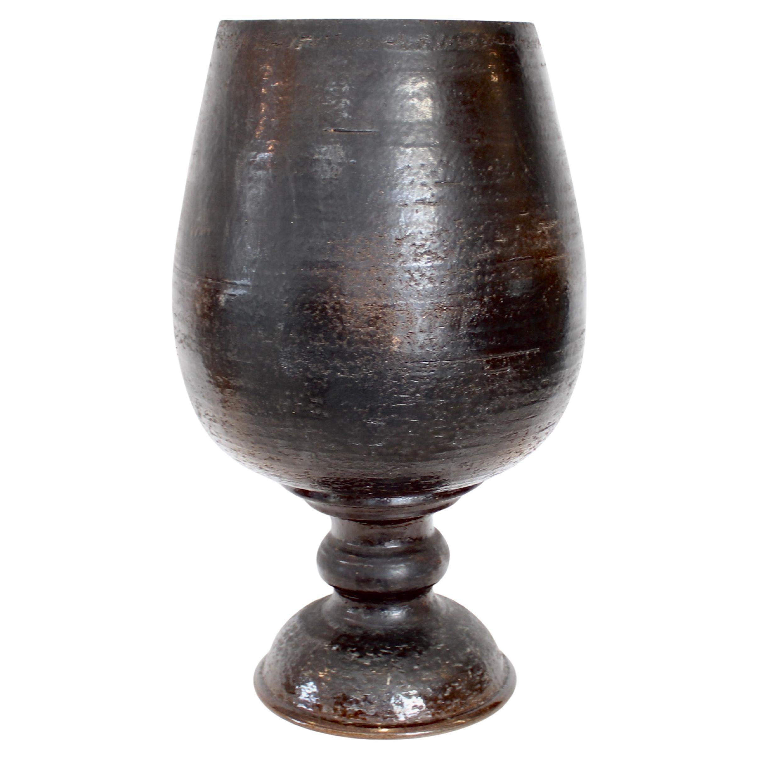 Jean Marais Monumental Ceramic Vessel France c1960