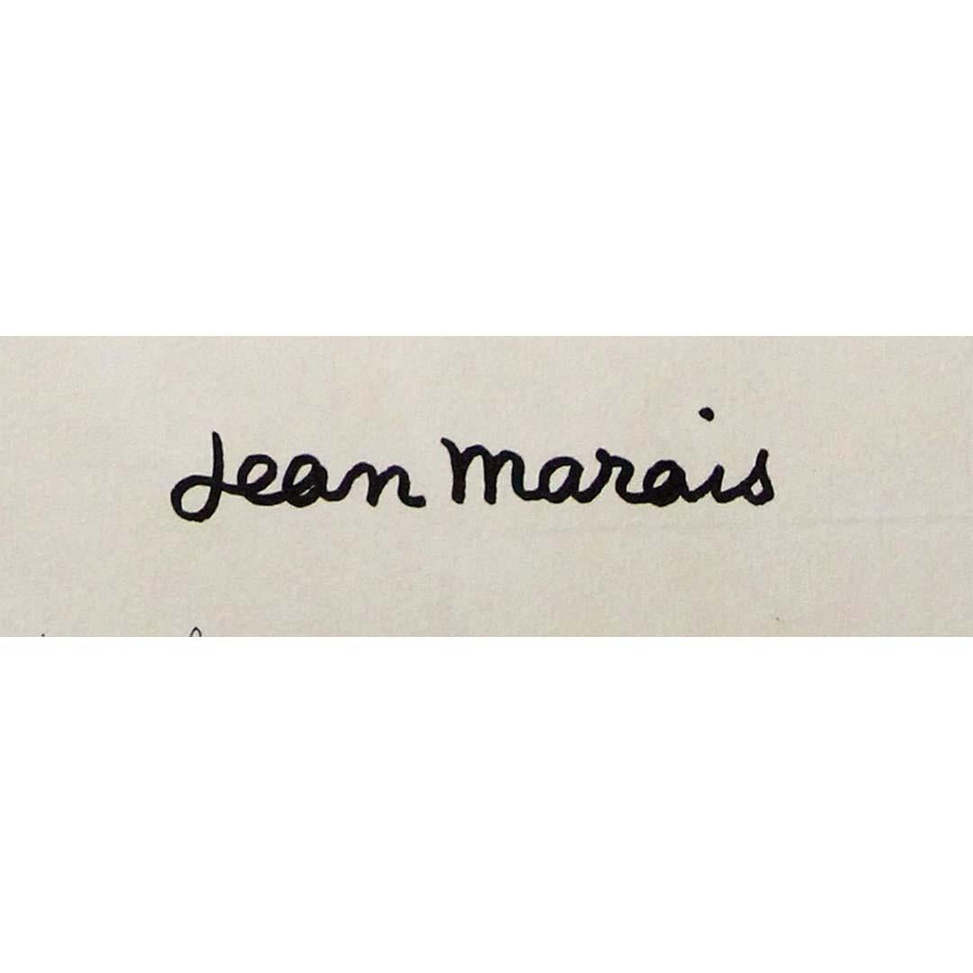 1993 Cartel del Hipódromo Jean Gabin por Jean Marais en venta 2