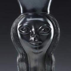 Hommage à Brigitte Bardot Ceramic Sculpture, Art Deco, Circa 1970