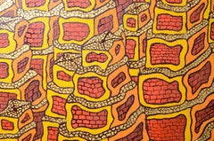 Forest of Quaking Red Brick Towers mit goldenen Roofs, Ölgemälde