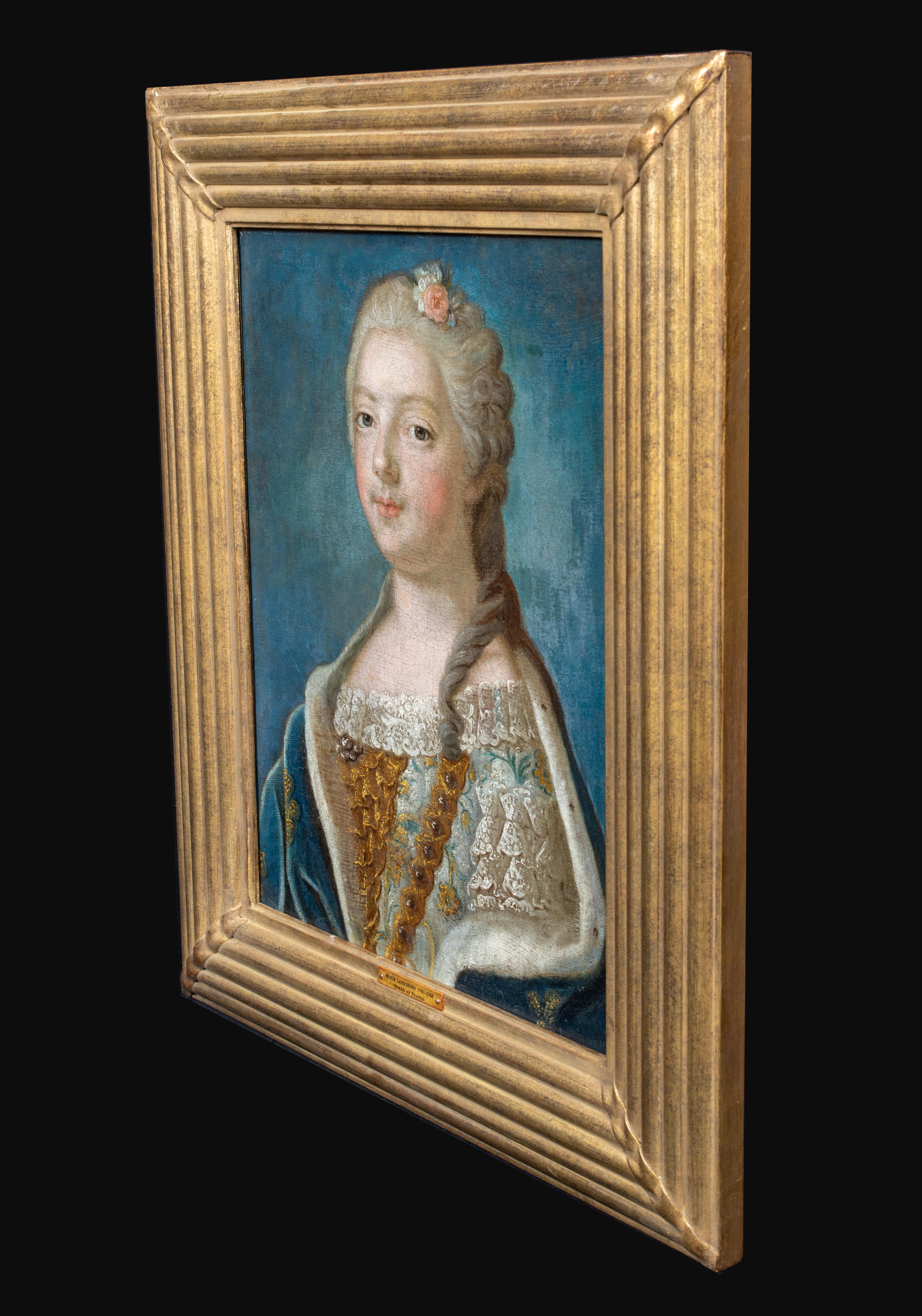 Portrait Of Marie Leszczyńska, Queen Of France (1703-1768), 18th Century For Sale 2