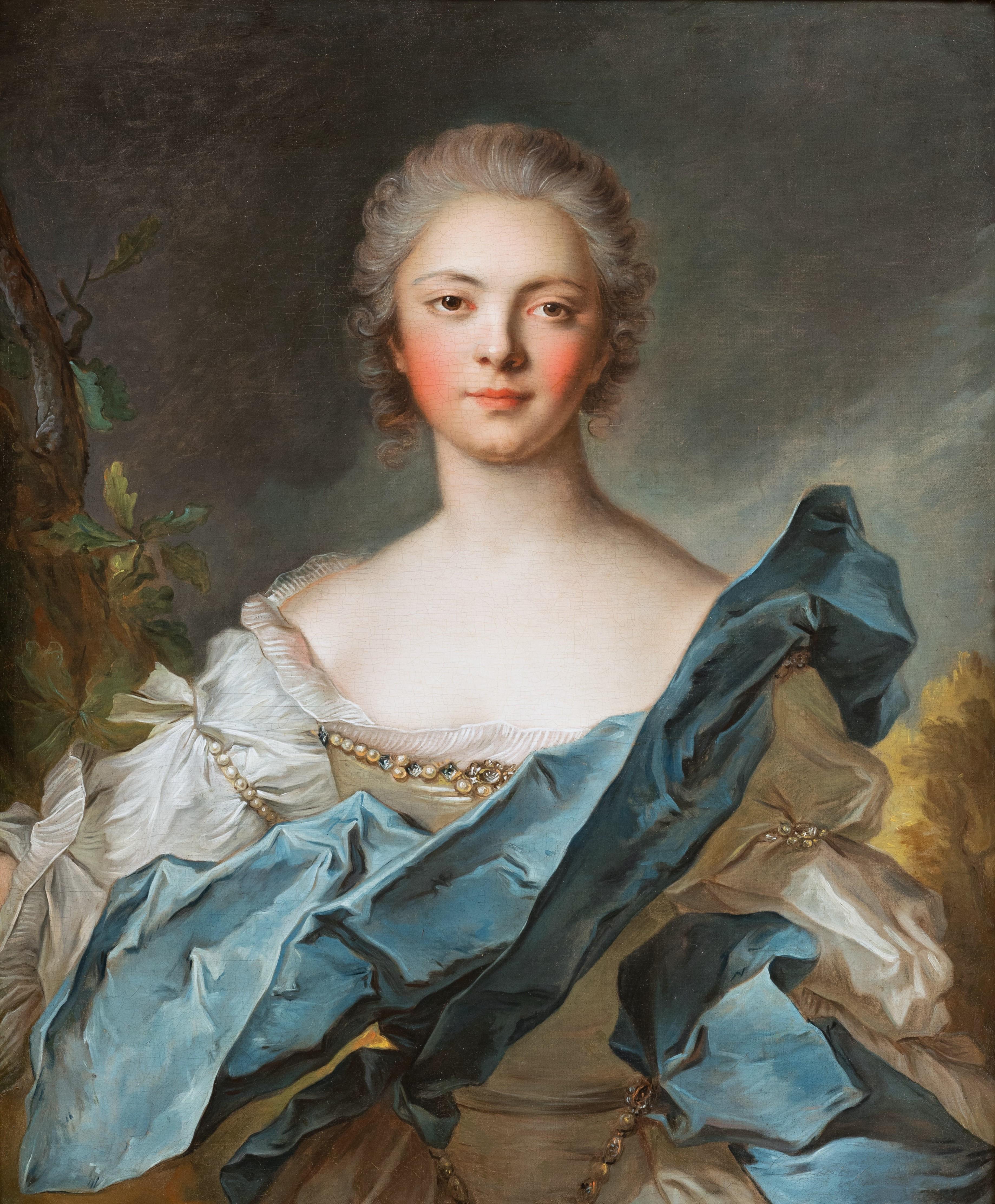 Princess of Soubise - Studio of Jean-Marc Nattier (1685 - 1766) mid-18th century 1