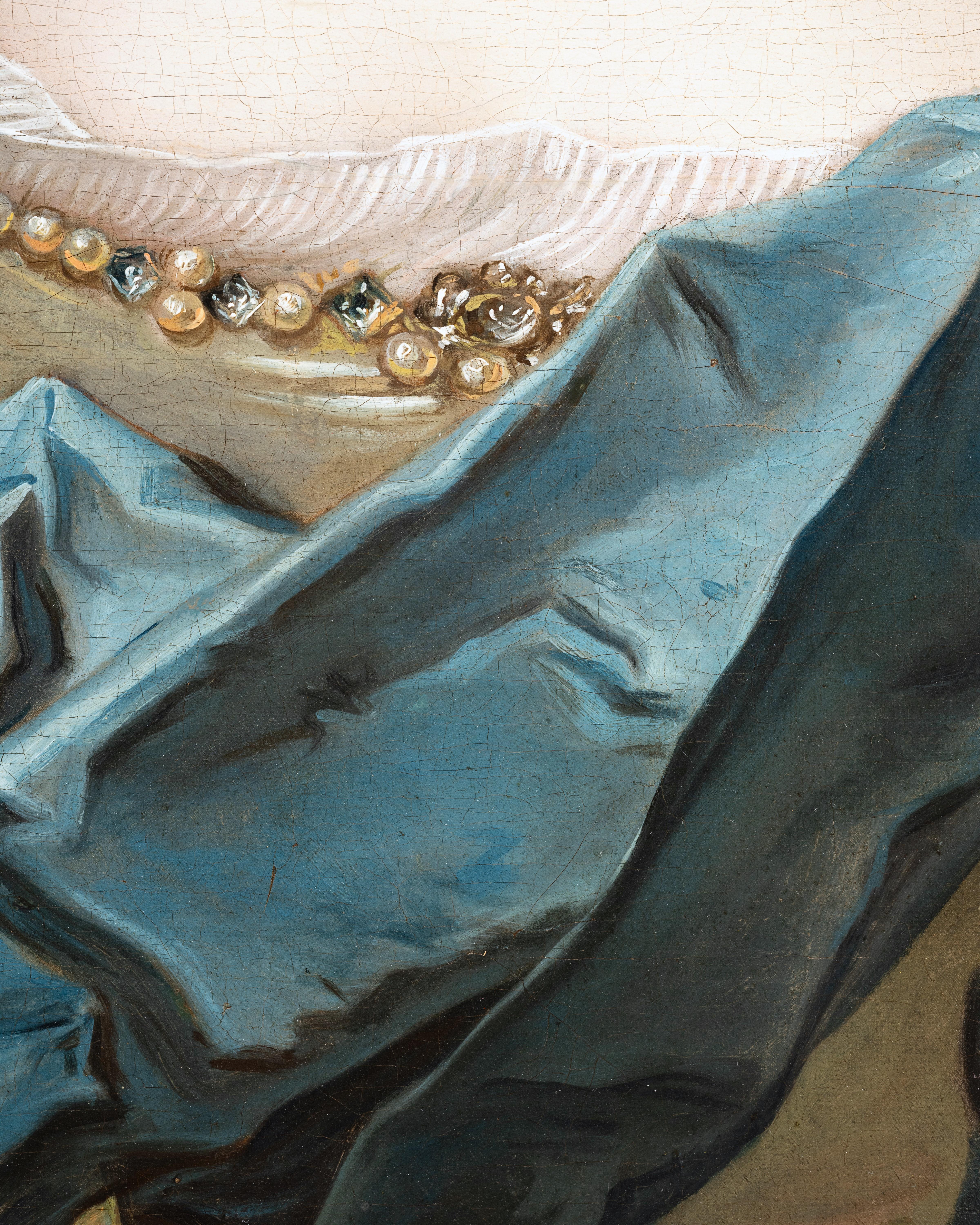 Princess of Soubise - Studio of Jean-Marc Nattier (1685 - 1766) mid-18th century 4