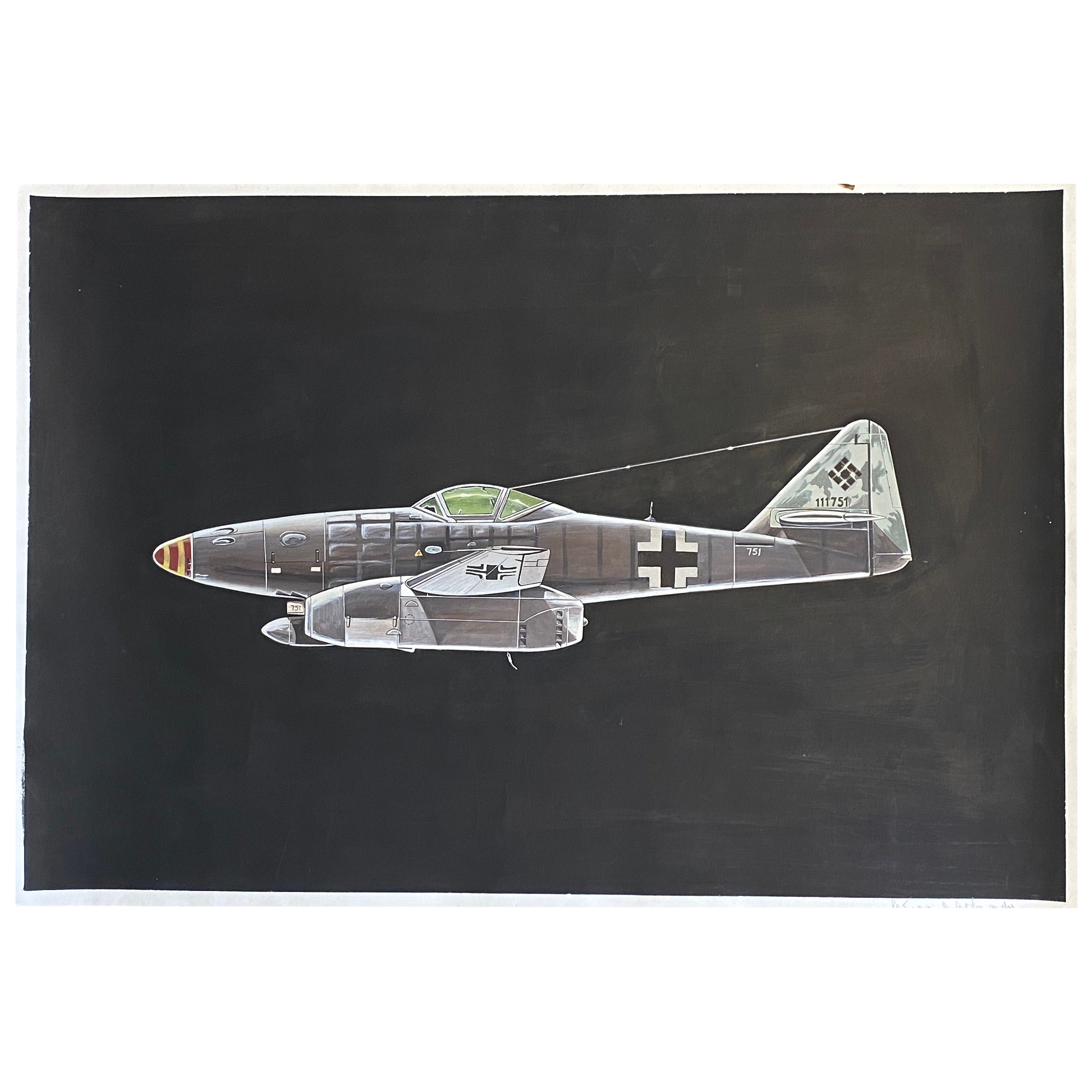 Messerschmitt Me 262 Aircraft von Jean Marcel Cuny
