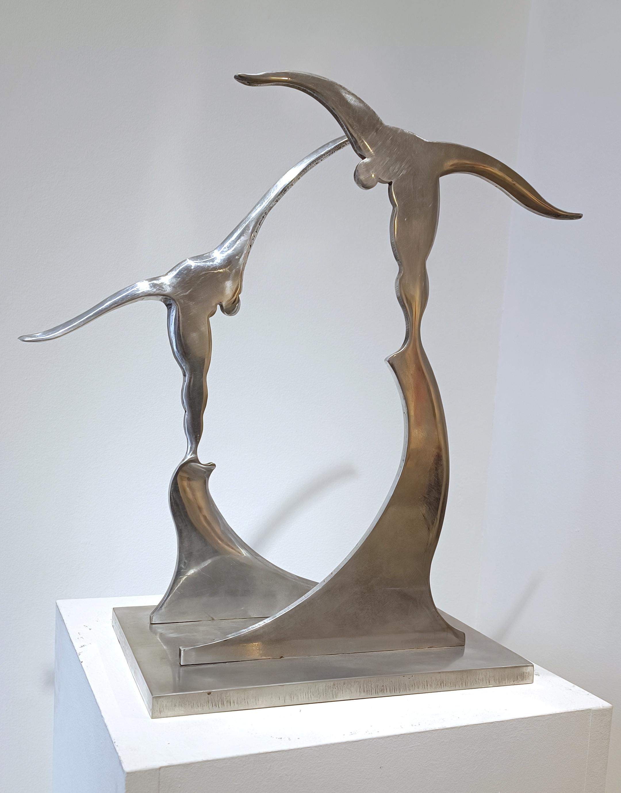 Abstract Sculpture de Jean-Marie Fondacaro - Bouquet d'envols